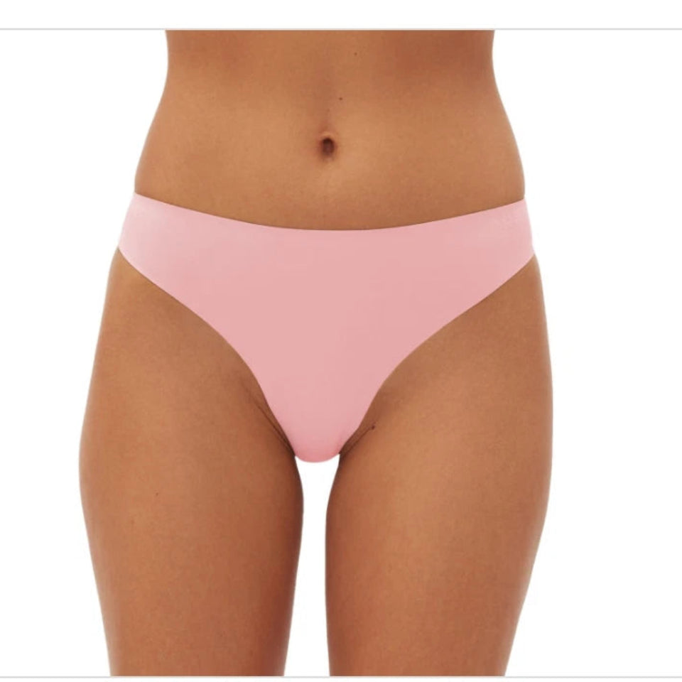 GAP GapBody Women's Pink Everyday Essentials Laser Bonded Thong Briefs