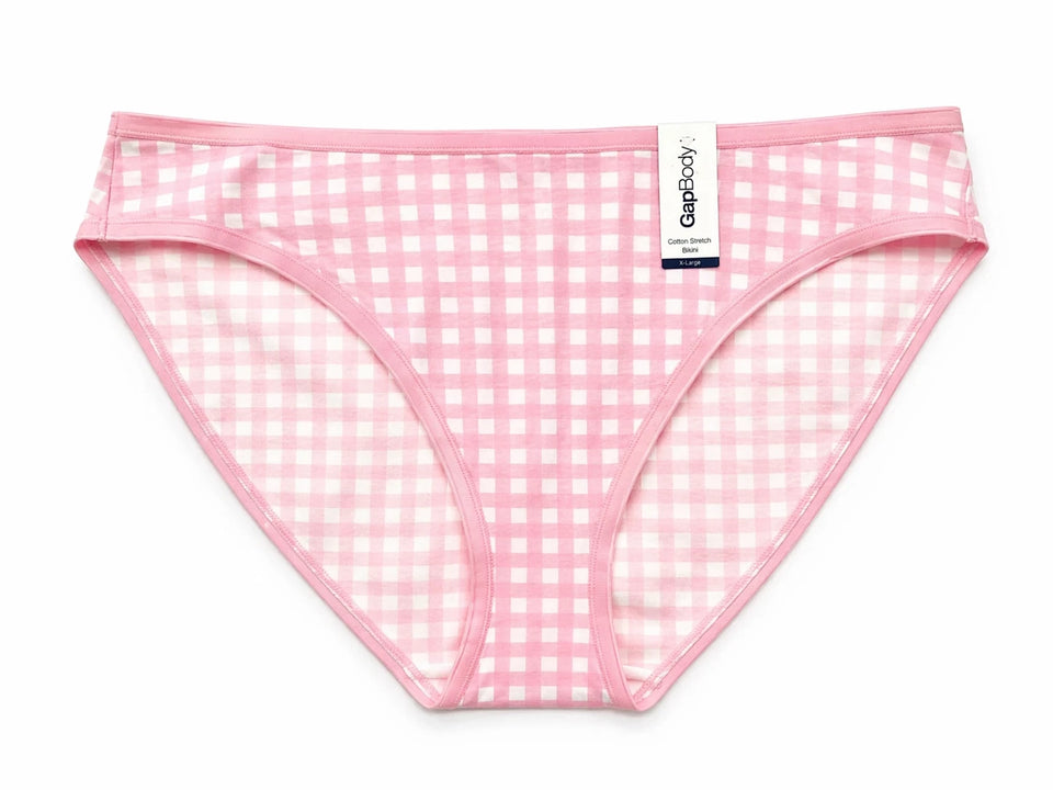 GAP GapBody Women's Pink Cotton Bikini Underwear Briefs