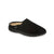 Isotoner Men's Black Memory Foam Microsuede Hoodback Slippers