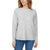 Legendary Outfitters Women's Gray Cable Crewneck Sweater