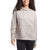 Danskin Women's Light Gray Melange Hoodie