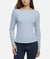 Banana Republic Women's Blue Ribbed Long Sleeve Blouse