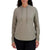 Sage Collective Women's Gray Nylon Spandex Hoodie