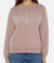 Gap Women’s Dusty Rose Logo Crewneck Long Sleeve Sweatshirt