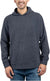 Jachs New York Men's Navy Heavyweight Wool Blend Pullover Hoodie