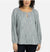Boston Traders Women's White & Black Stripe Long Sleeve Blouse
