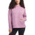 Danskin Women's Light Purple Melange Hoodie