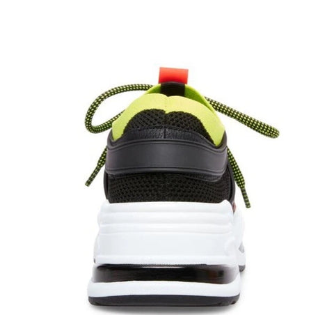 Steve Madden Women's Black Synthetic Fontina Sneakers |Steve Madden In Lebanon
