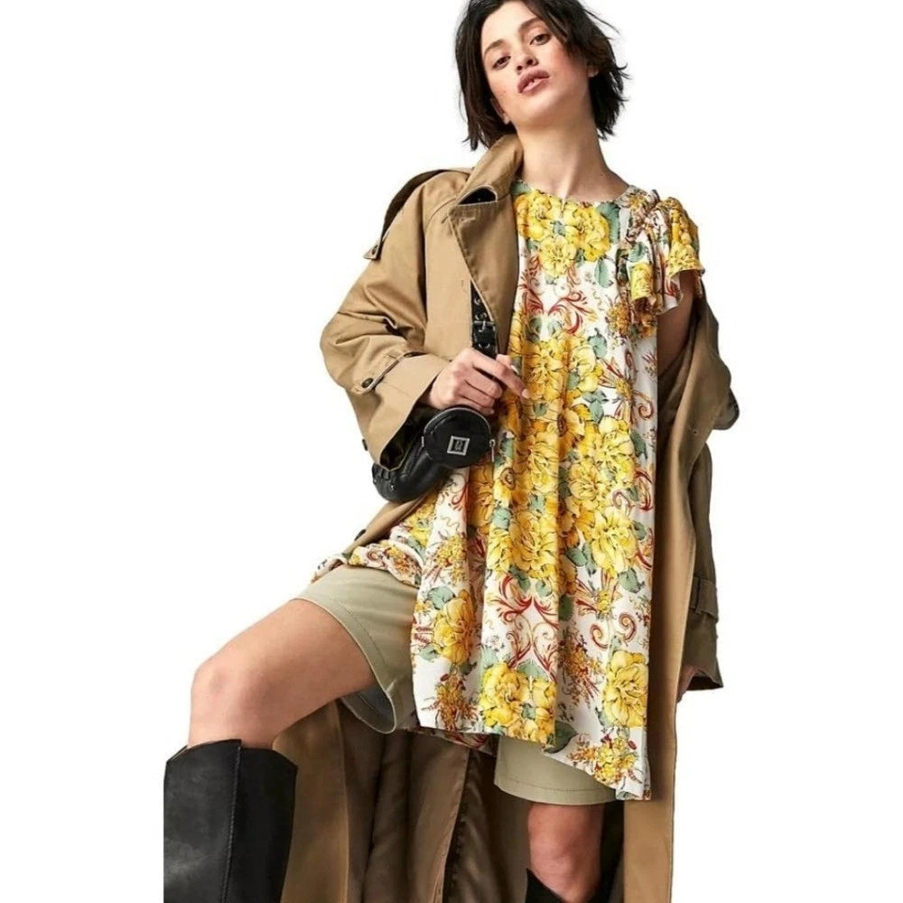 Free People Women's Multicolor Floral Yara Mini Dress |Free People In Lebanon