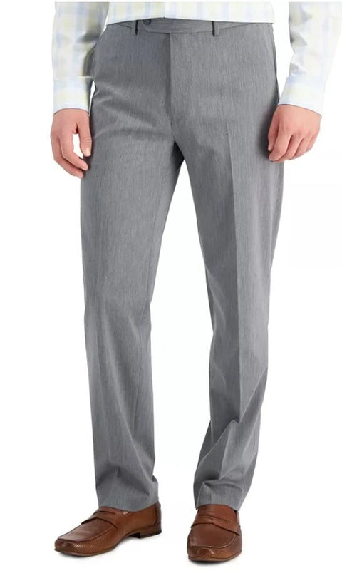 Nautica Men's Gray Modern-Fit Bi-Stretch Suit Pants Trousers | Nautica In Lebanon