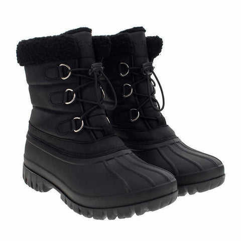 Brand New Chooka Women's Cold Weather Water Repellent Snow Boots, Black