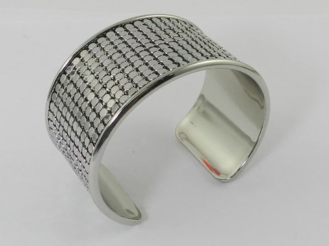 I.N.C. International Concepts Women's Silver Tone Mesh-Look Cuff Bracelet | I.N.C. International Concepts In Lebanon