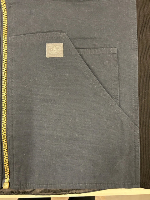 Weatherproof Vintage Men's Olive Green Canvas Utility Workwear Vest | Weatherproof Vintage In Lebanon