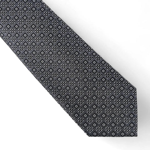 Perry Ellis Portfolio Men's Black Randall Neat Square Tie | Perry Ellis Portfolio In Lebanon