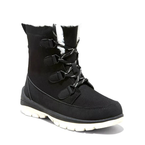 Universal Thread Women's Black Corie Jet Shearling Hiker Winter Boots | Universal Thread In Lebanon