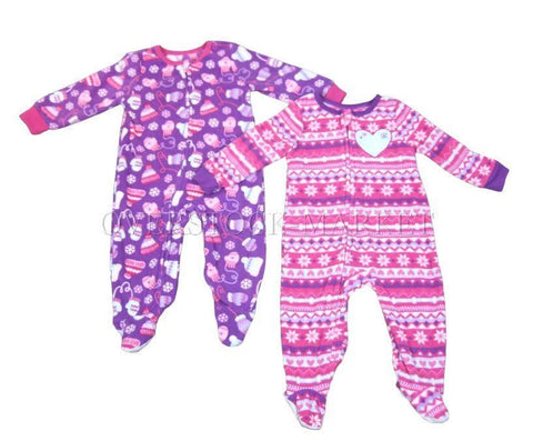 Kids Headquarters Baby Girl's Pink & Purple Printed 2 Pack Overalls |Kids Headquarters In Lebanon