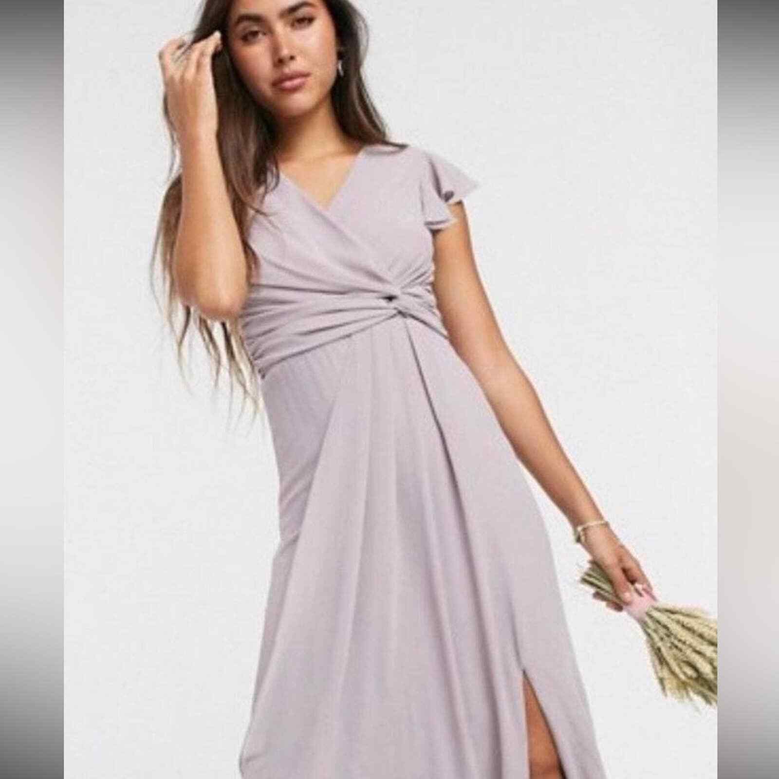 TFNC Women's Light Purple Dress AMF1201