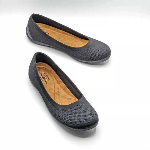 Dearfoams Women's Black Flat Classic Ballerina | Dearfoams In Lebanon