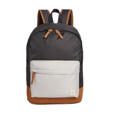 Sun Stone Riley Colorblocked Backpack Black ONE SIZE abb141(lr88)