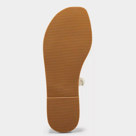 Universal Thread Women's Cream Clara Toe Ring Slipper | Universal Thread In Lebanon