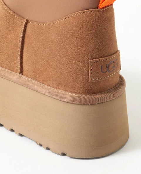 UGG Women's Brown Classic Mini Dipper  Ankle Boots |UGG in Lebanon