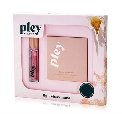 Pley Beauty Lip Gloss +Cheek Muse ABM4