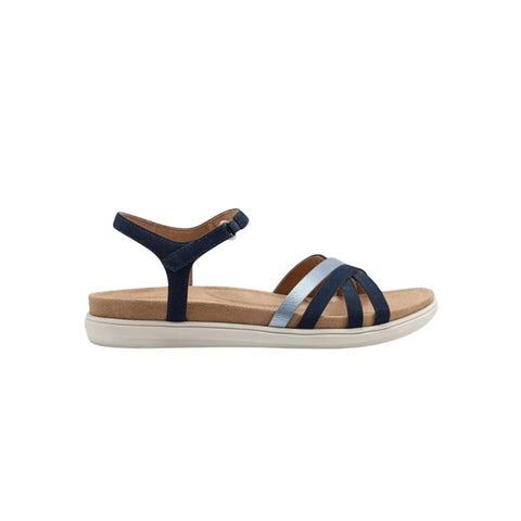 Easy Spirit Women's Navy Dottle Ankle Strap Sandal |Easy Spirit In Lebanon