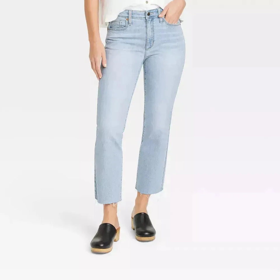 Universal Thread Women's Light Blue High-Rise Bootcut Jeans | Universal Thread In Lebanon