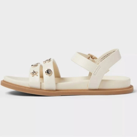 Art Class Girl's Ivory Ellis Nautical Sandals|Art Class In Lebanon