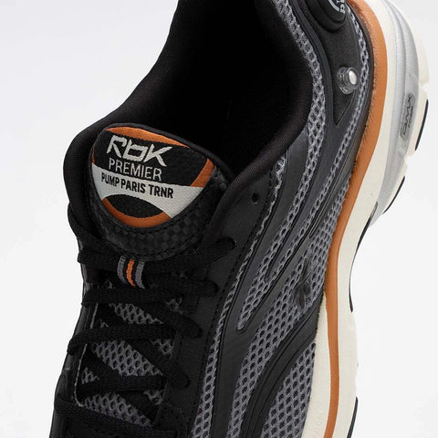 Reebok Unisex Black & Gray Pump Paris Pure Sneakers |Reebok In Lebanon