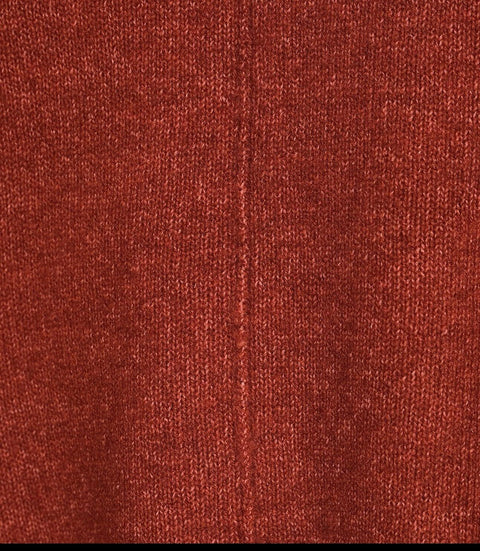 Vince Camuto Women's Rust Crewneck Long Sleeve Extend Shoulder Sweater |Vince Camuto In Lebanon