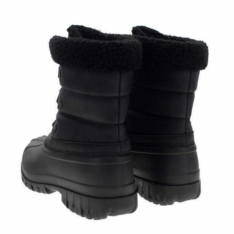 Brand New Chooka Women's Cold Weather Water Repellent Snow Boots, Black