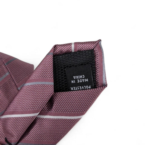 Alfani Men's Dusty Rose Belwood Slim Stripe Tie |Alfani In Lebanon