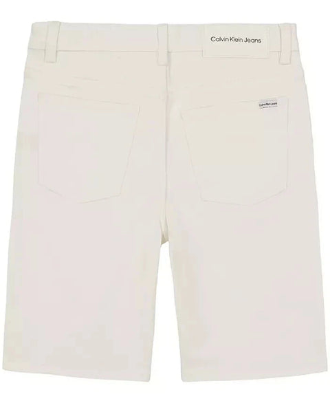 Calvin Klein Boy's White Jeans Short |Calvin Klein In Lebanon