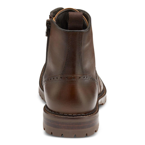 Johnston & Murphy Men's Dark Brown Boot  ACS256(shoes 61,65)