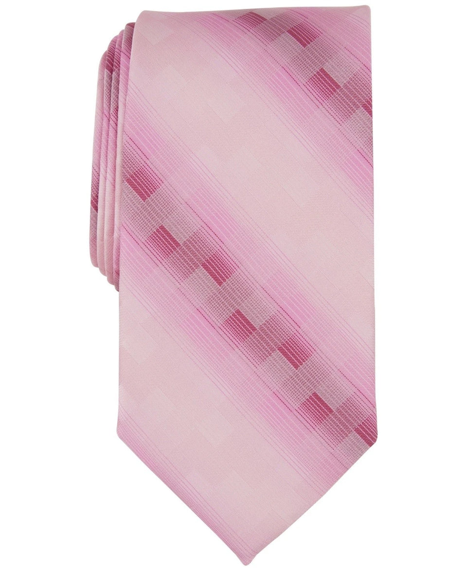 Perry Ellis Men's Pink Shaded Square Tie Classic Design | Perry EllisIn Lebanon