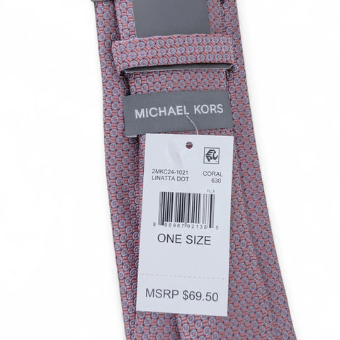 Michael Kors Men's Coral Linatta Dot Tie | Michael Kors In Lebanon