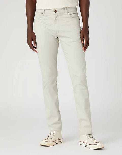 Wrangler Men's Light Gray Moonstruck Larston 812 Slim Tapered Pant | Wrangler In Lebanon
