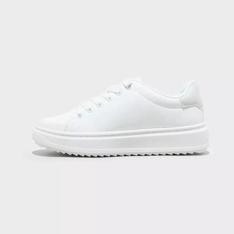 A New Day Women's White Peggy Sneakers | A New Day In Lebanon