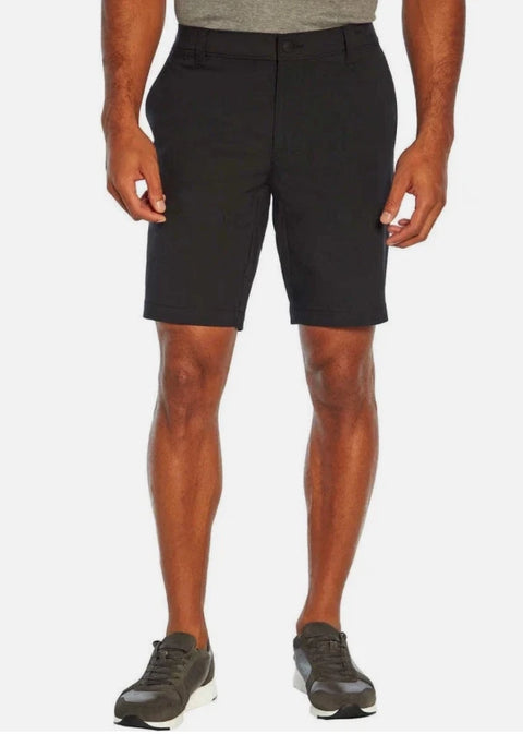 Banana Republic Men Black Flat-Front Performance Shorts | Banana Republic in Lebanon