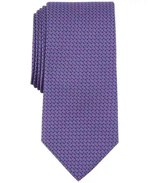 Michael Kors Men's Purple Elsen Solid Tie ABL302