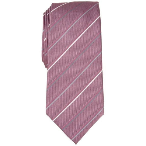 Alfani Men's Dusty Pink Belwood Slim Stripe Tie | Alfani In Lebanon