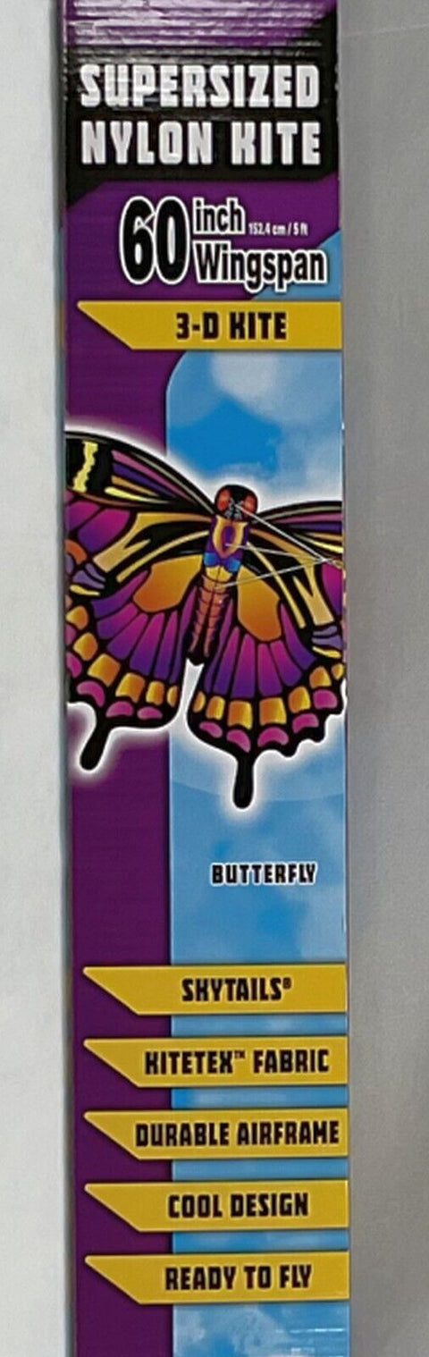 X-Kites Supersized Butterfly 3-D Nylon Kite ABT1