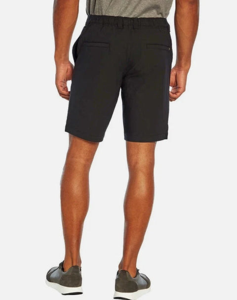 Banana Republic Men Black Flat-Front Performance Shorts | Banana Republic in Lebanon