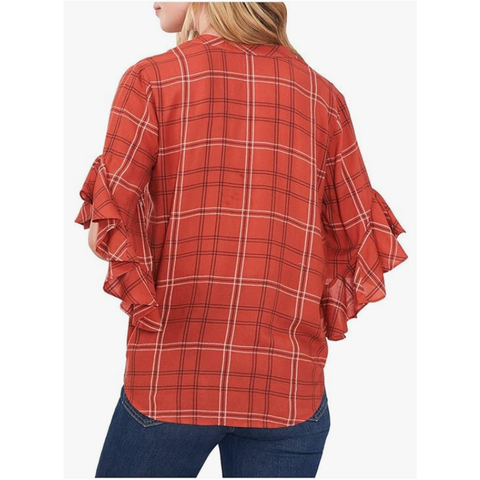 Vince Camuto Women's Red blouses abf2867