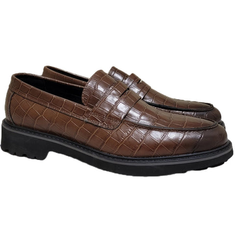 I.N.C. International Concepts Men's Brown Vance Slip On Penny Casual Shoes | I.N.C. International Concepts In Lebanon