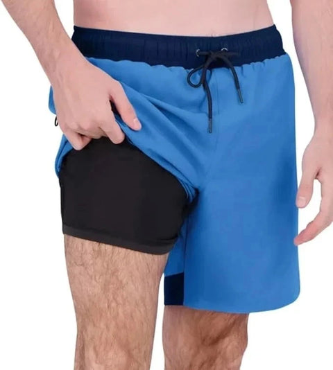 Spyder Men's Blue & Navy Swim Shorts|Spyder In Lebanon