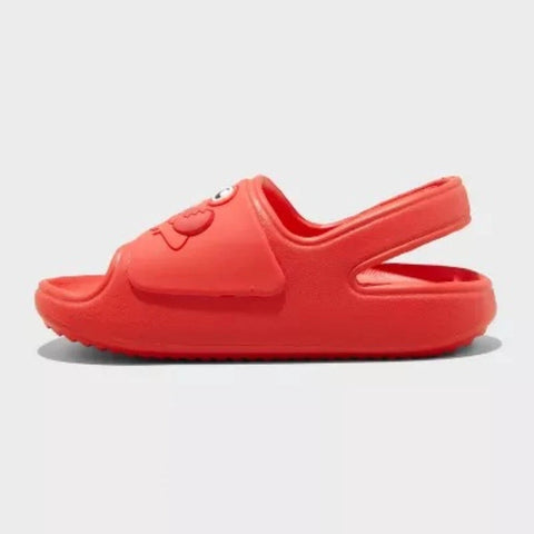 Cat & Jack Girl's Red Baylor Character Slide Slippers | Cat & Jack In Lebanon
