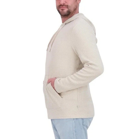 Rainforest Men's Beige Soft Textured Hoodie | Rainforest In Lebanon