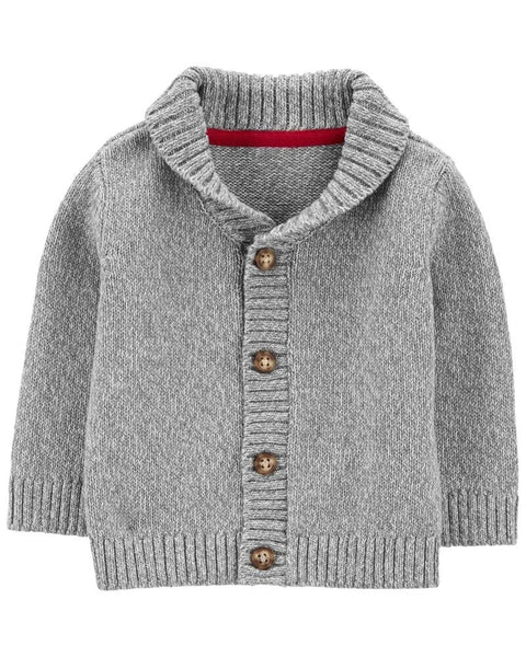 Carters Baby Boy's Gray Cardigan |Carters In Lebanon